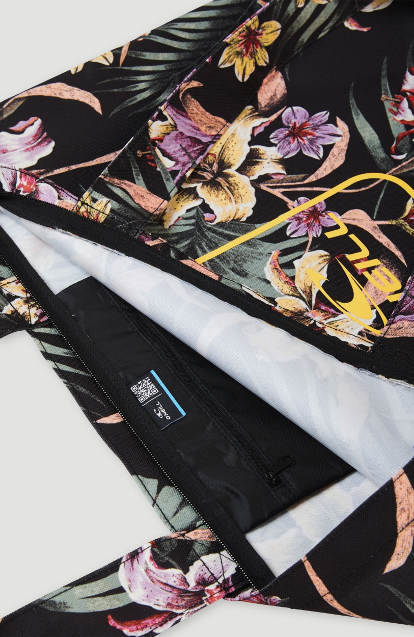 Coastal Print Tote Bag | Black AO 1