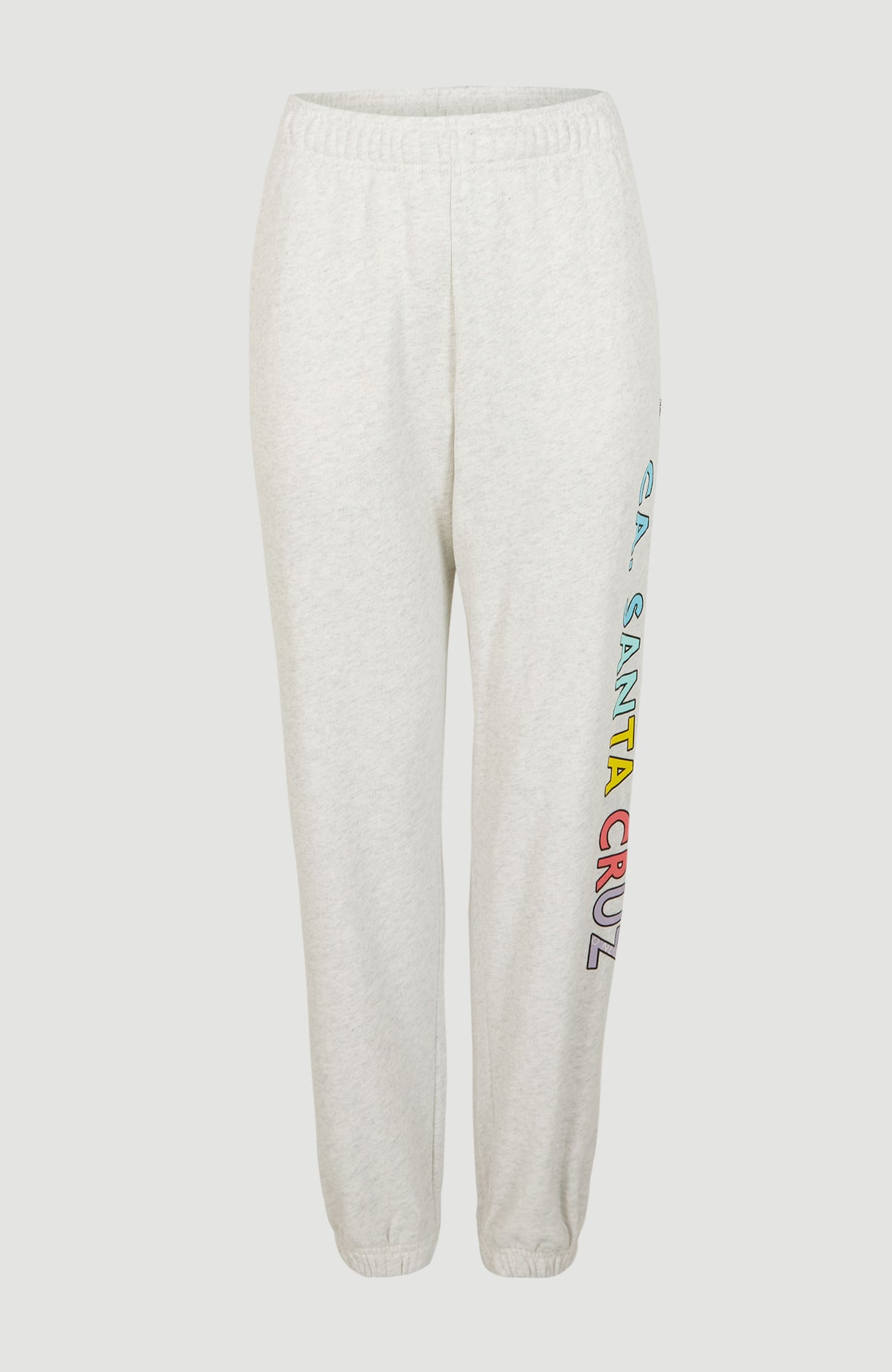 Connective High-Waist Sweatpants | White Melange