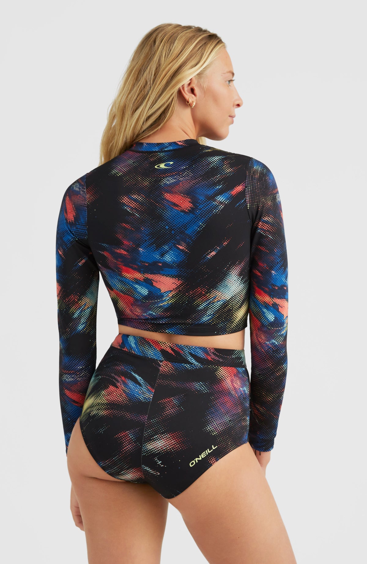 Hyperfreak Longsleeve Swimsuit Set | Black Future Fade