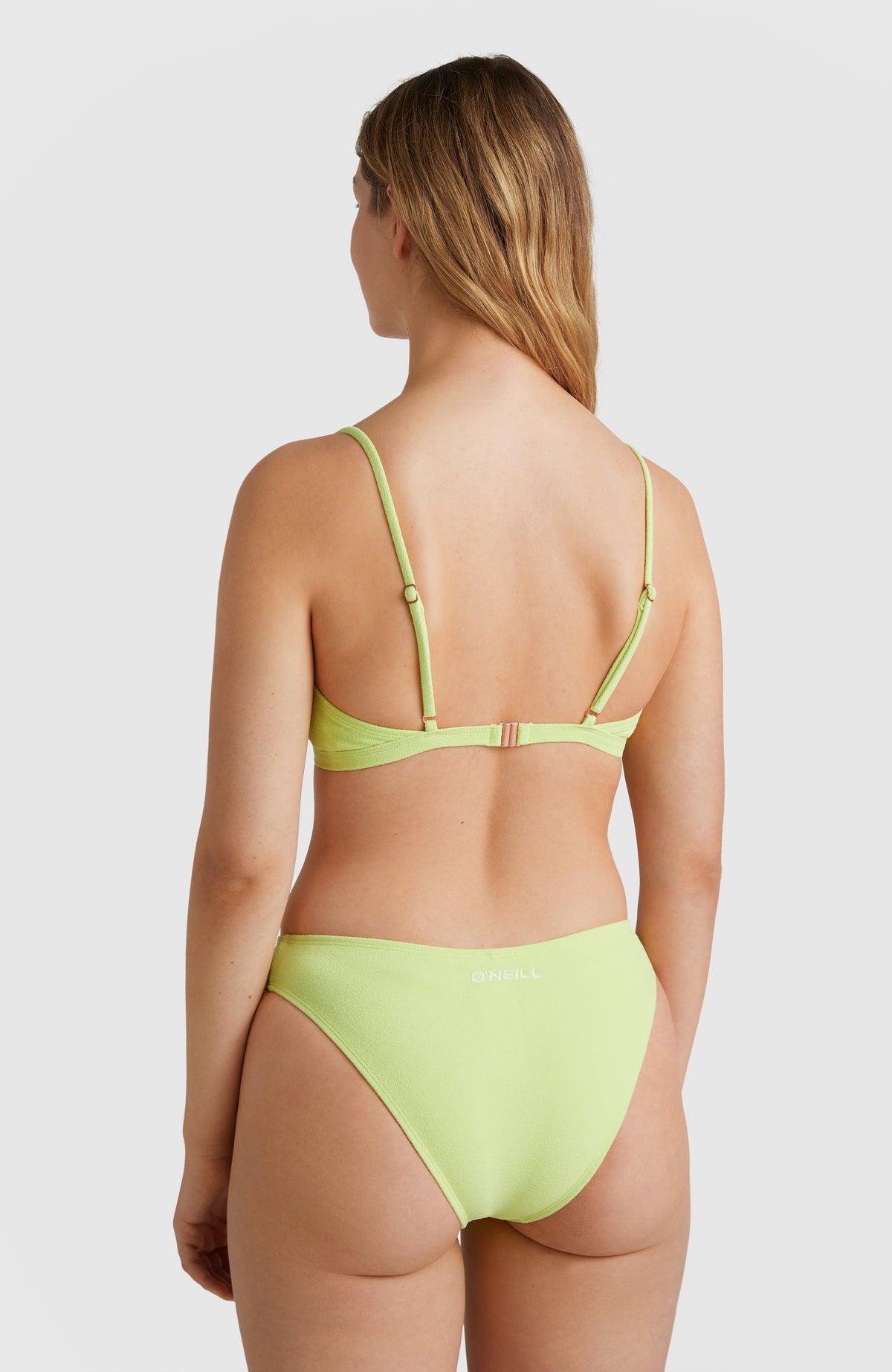 Alia - Cruz Triangle Bikini Set | Sunny Lime