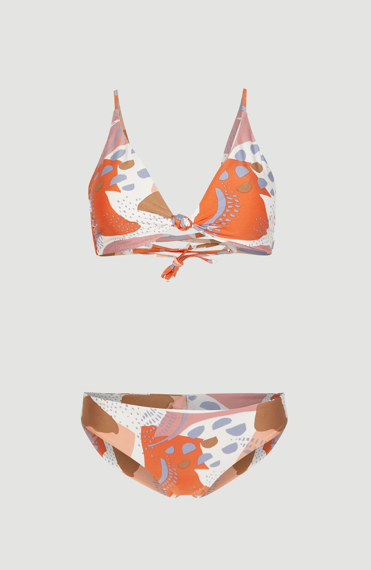 Charlotte - Maoi Bralette Bikini Set | Patchwork Print