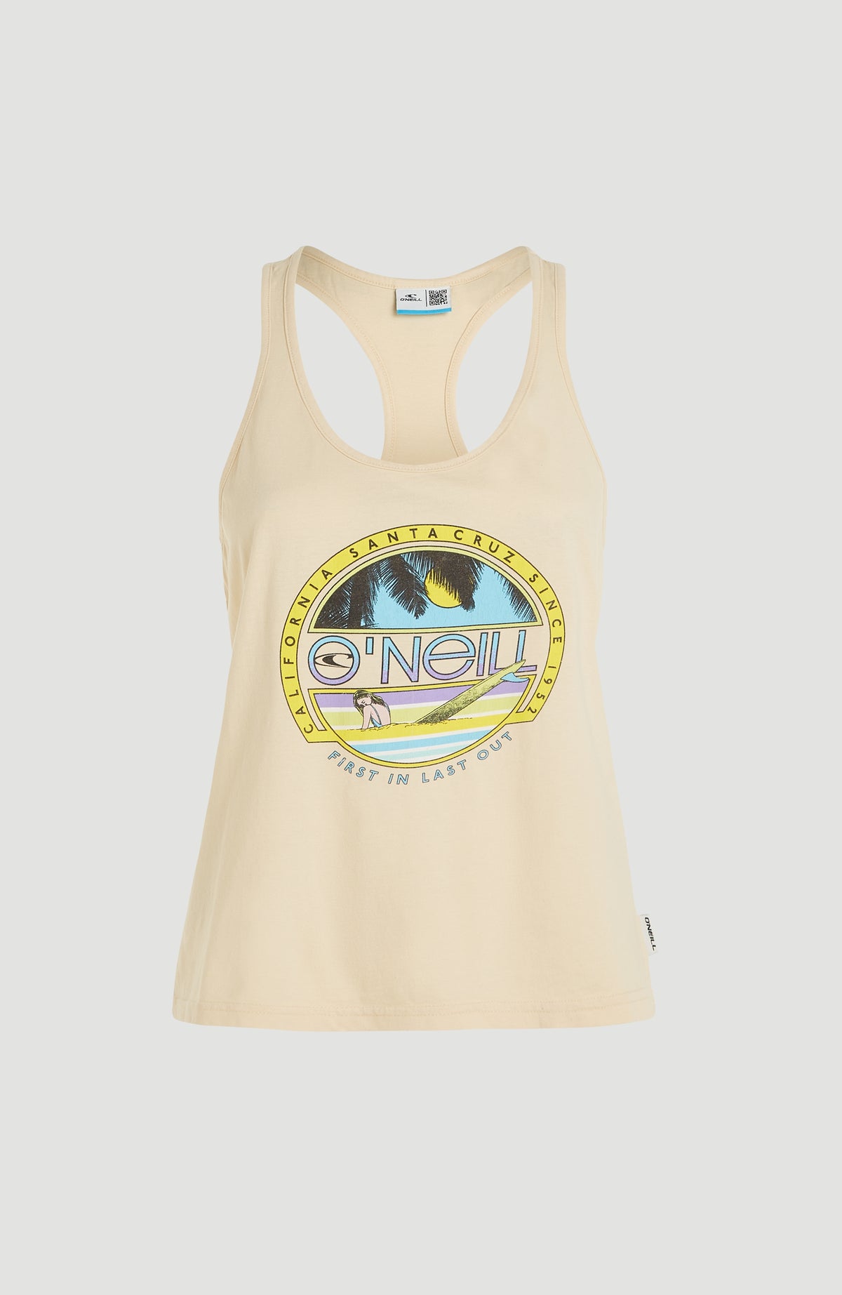 Connective Graphic Tanktop | Bleached Sand