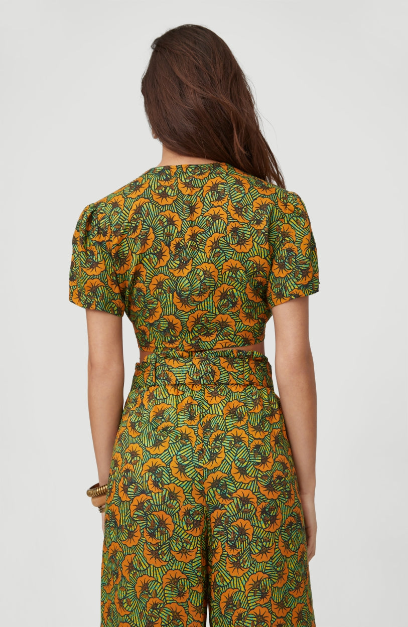 Citizen Shirt Shortsleeve | Yellow With Green