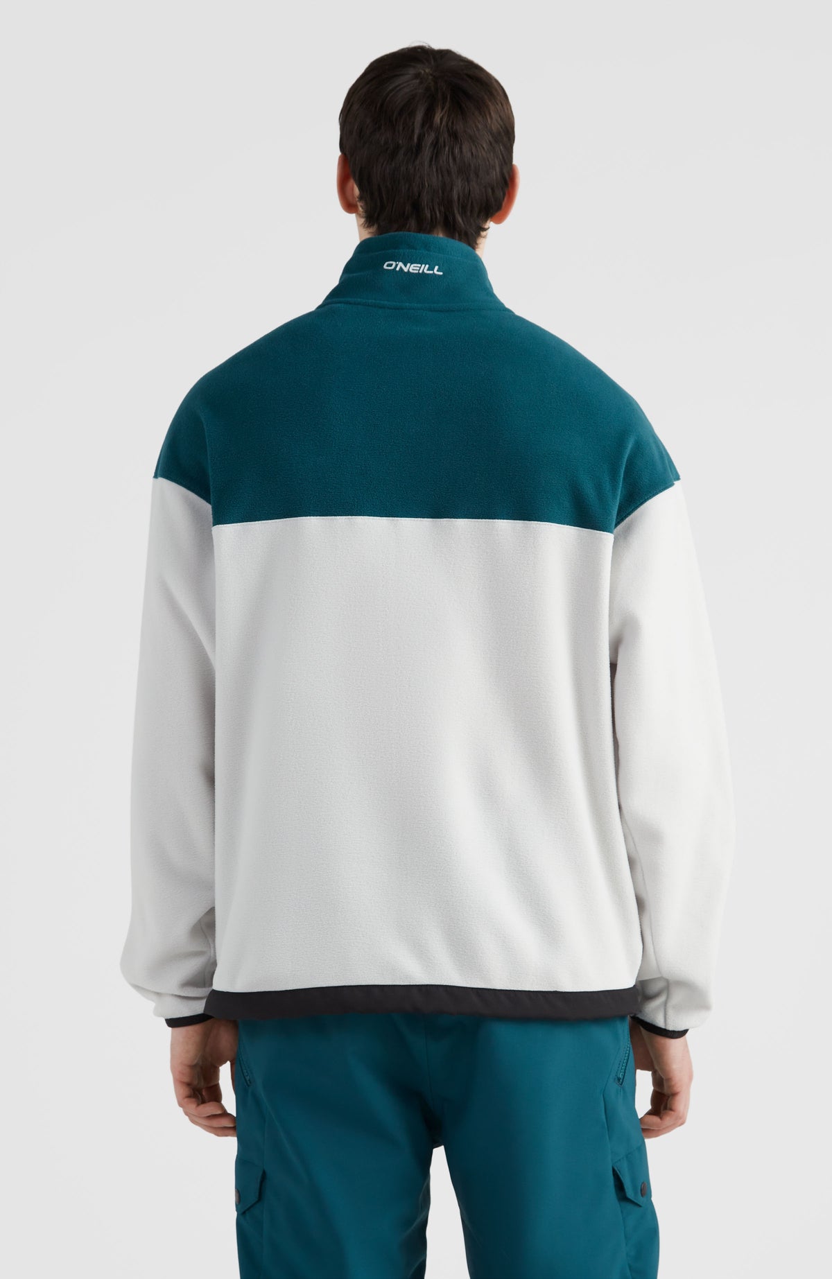 Blizzard Fleece | Black Out Colour Block