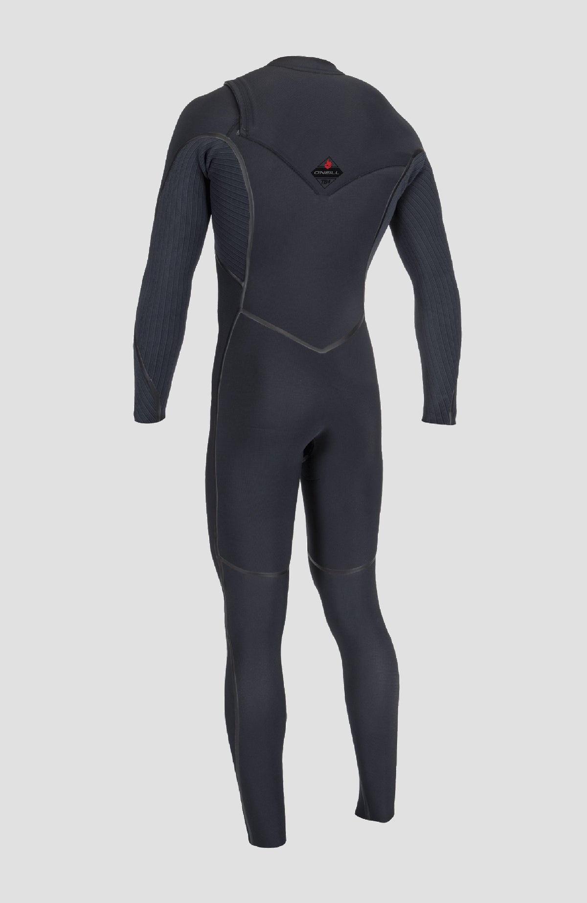Hyperfreak Fire 5/4+mm Chest Zip Full Wetsuit | BLACK/BLACK