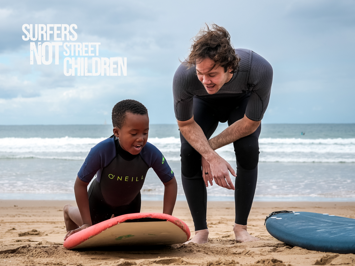 AMBASSADOR OF SURFERS NOT STREET CHILDREN
