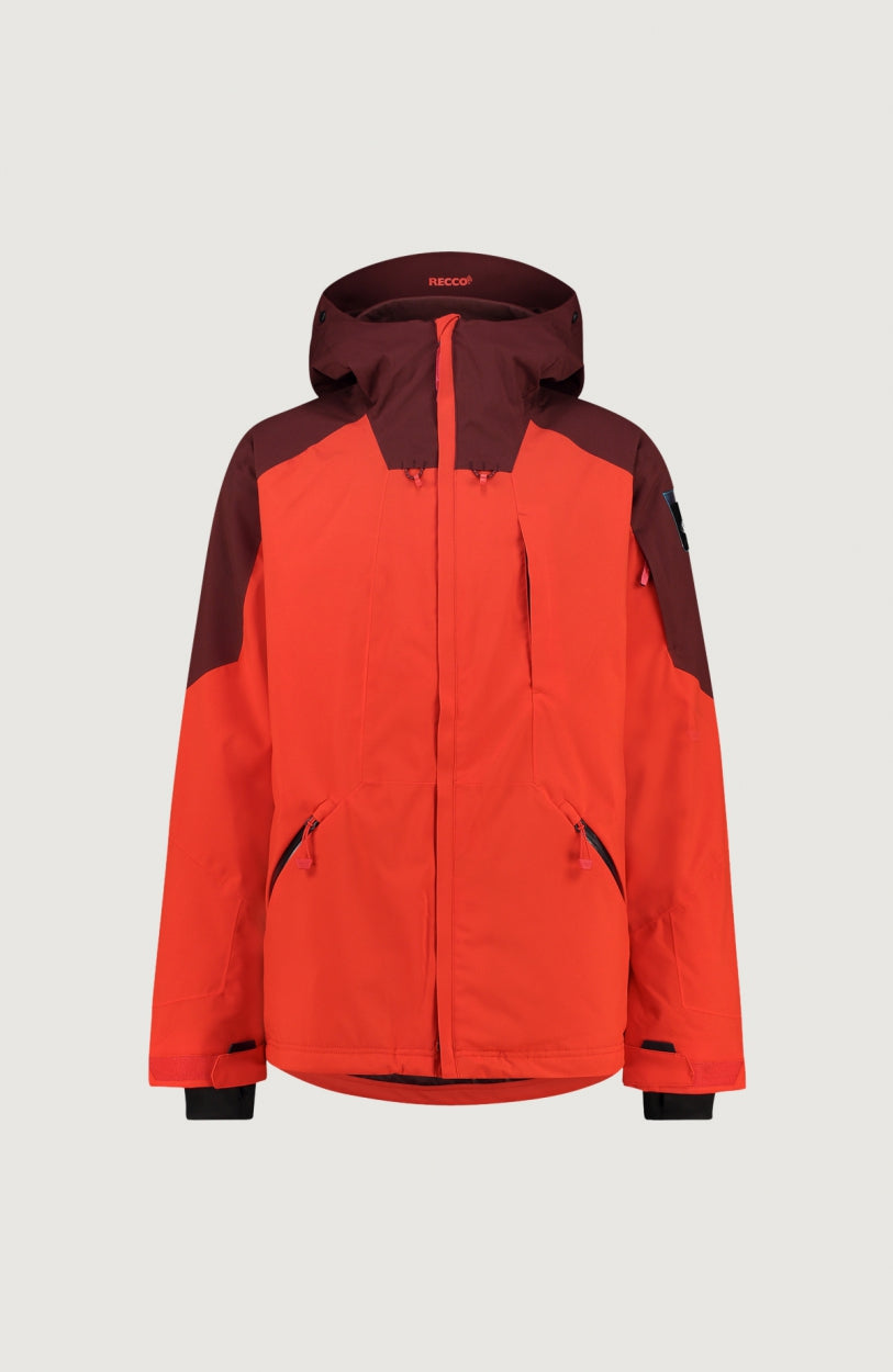 Total Disorder Snow Jacket | Fiery Red -A