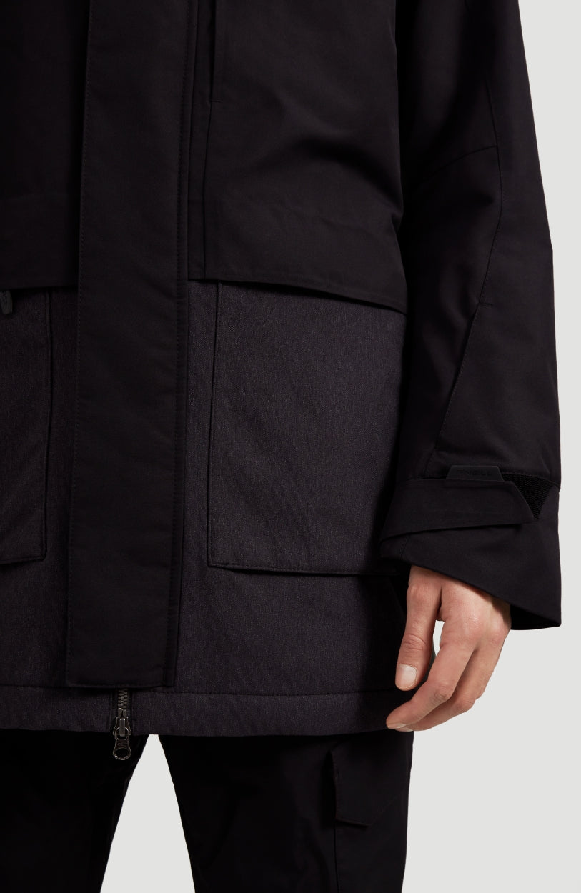 Extreme Hybrid Snow Parka Jacket | BlackOut - A