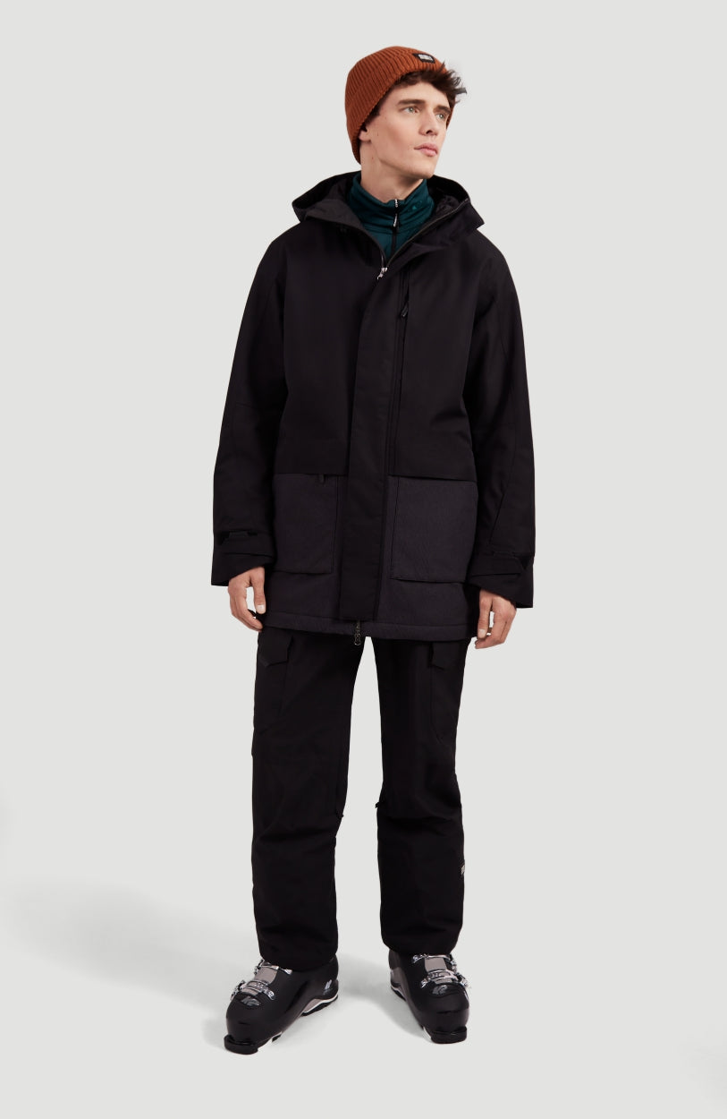Extreme Hybrid Snow Parka Jacket | BlackOut - A