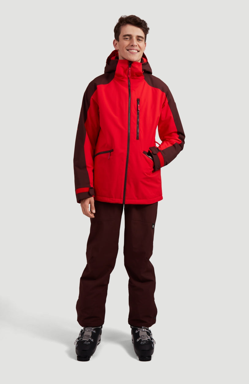 Diabase Snow Jacket | Fiery Red -A