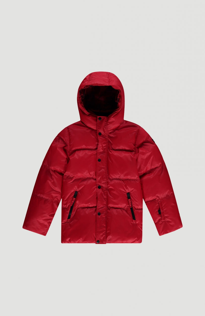 Puffy Jacket | Fiery Red -A