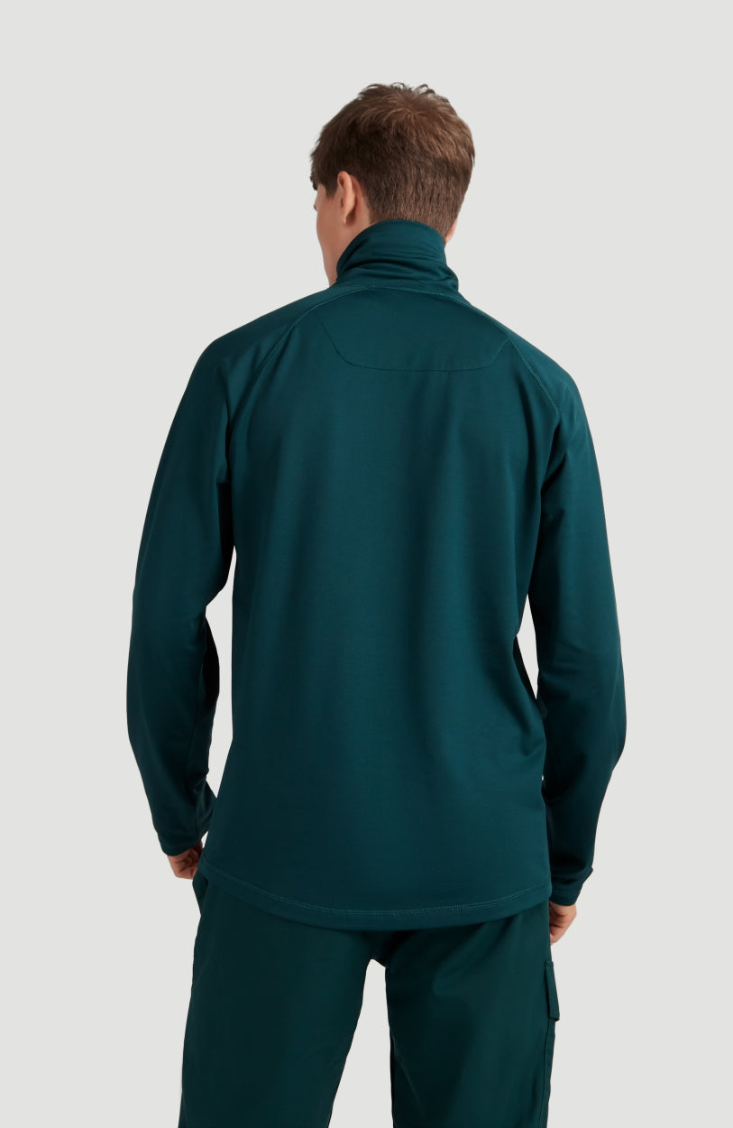 Clime Half Zip Ski Fleece | Panderosa Pine