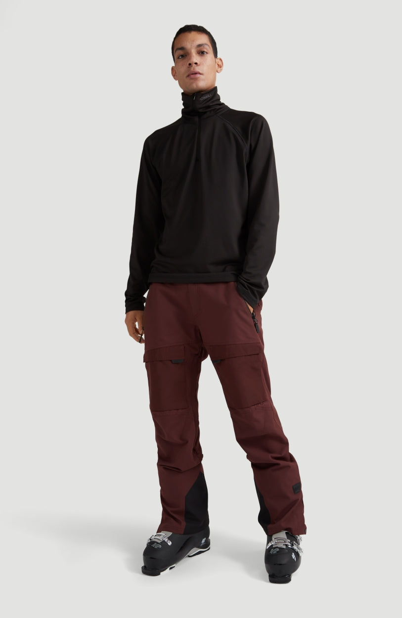 Clime Half Zip Ski Fleece | BlackOut - A