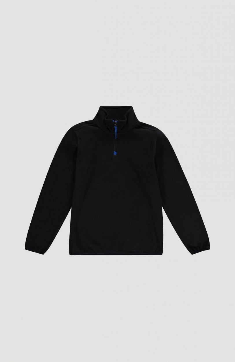 Solid Half Zip Ski Fleece | BlackOut - A