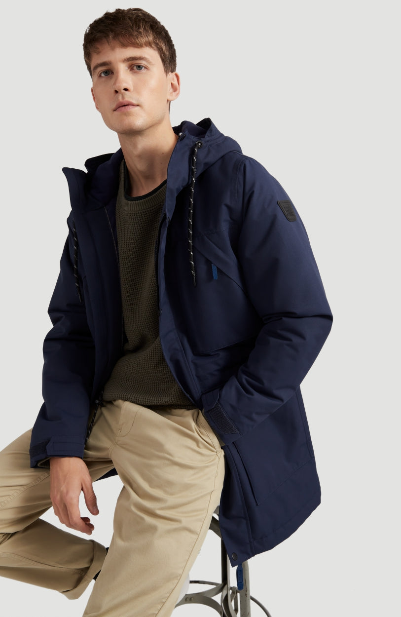 Journey Parka Jacket | Ink Blue -A