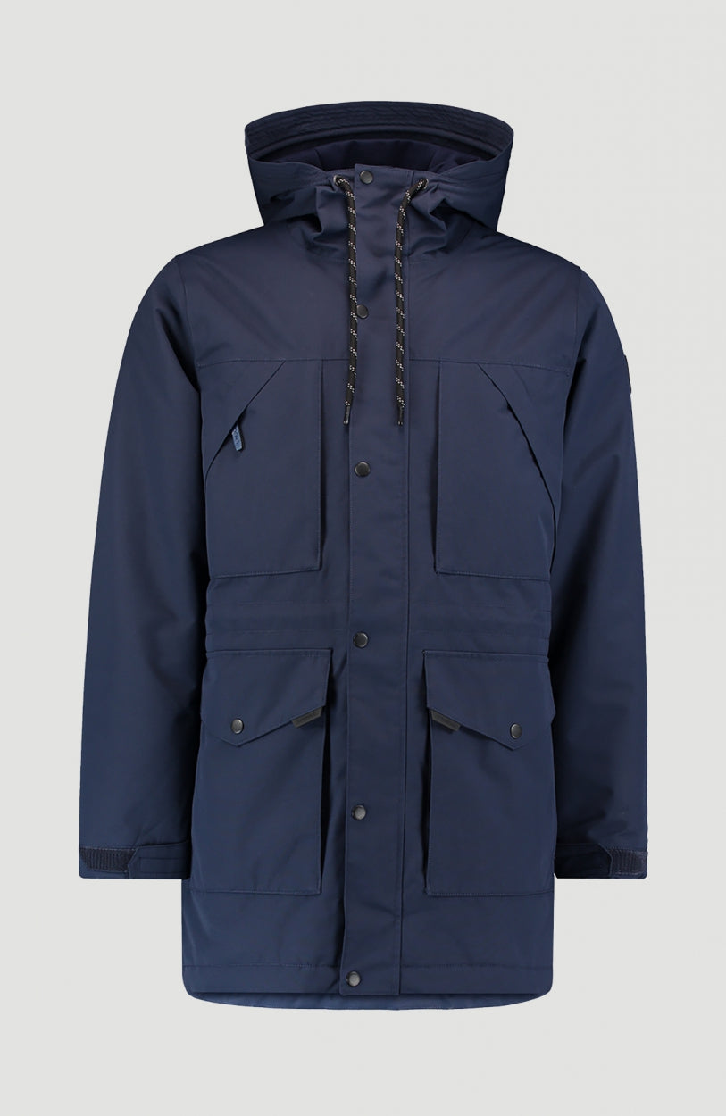 Journey Parka Jacket | Ink Blue -A