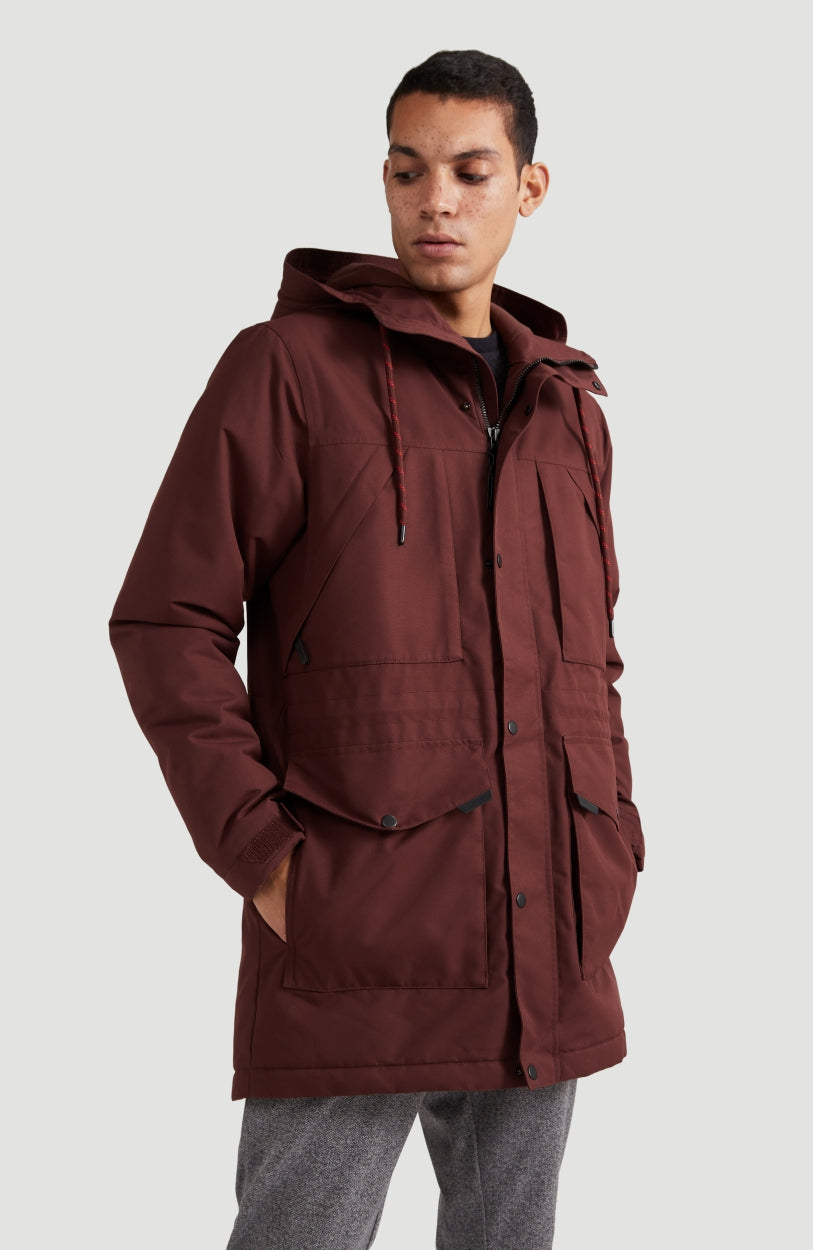 Journey Parka Jacket | Bitter Chocolate