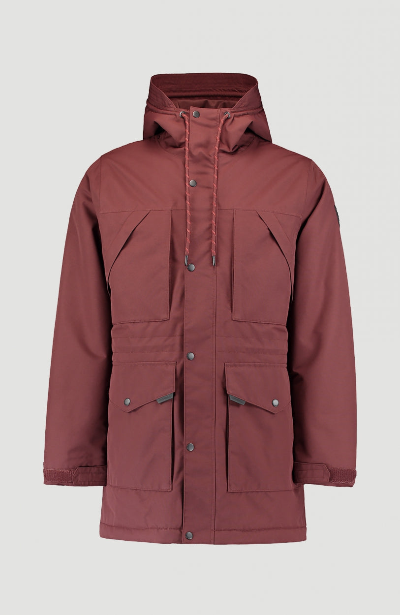 Journey Parka Jacket | Bitter Chocolate