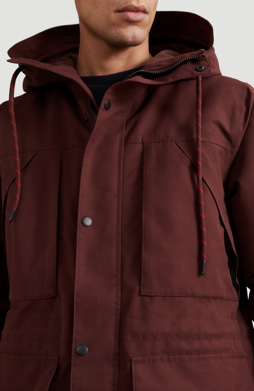 Journey Parka Jacket | Bitter Chocolate