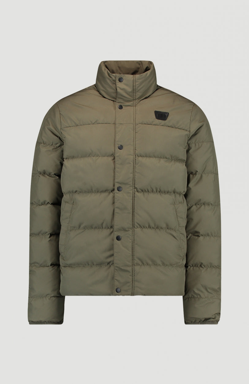 Charged Puffer Jacket | Dusty Olive -A