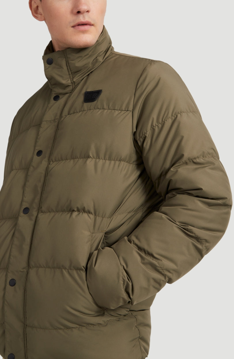 Charged Puffer Jacket | Dusty Olive -A
