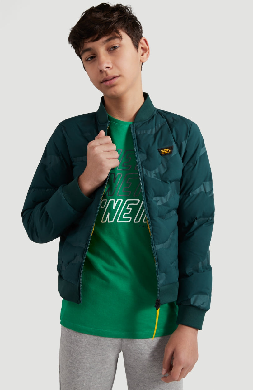 All Over Print Bomber Jacket | Panderosa Pine