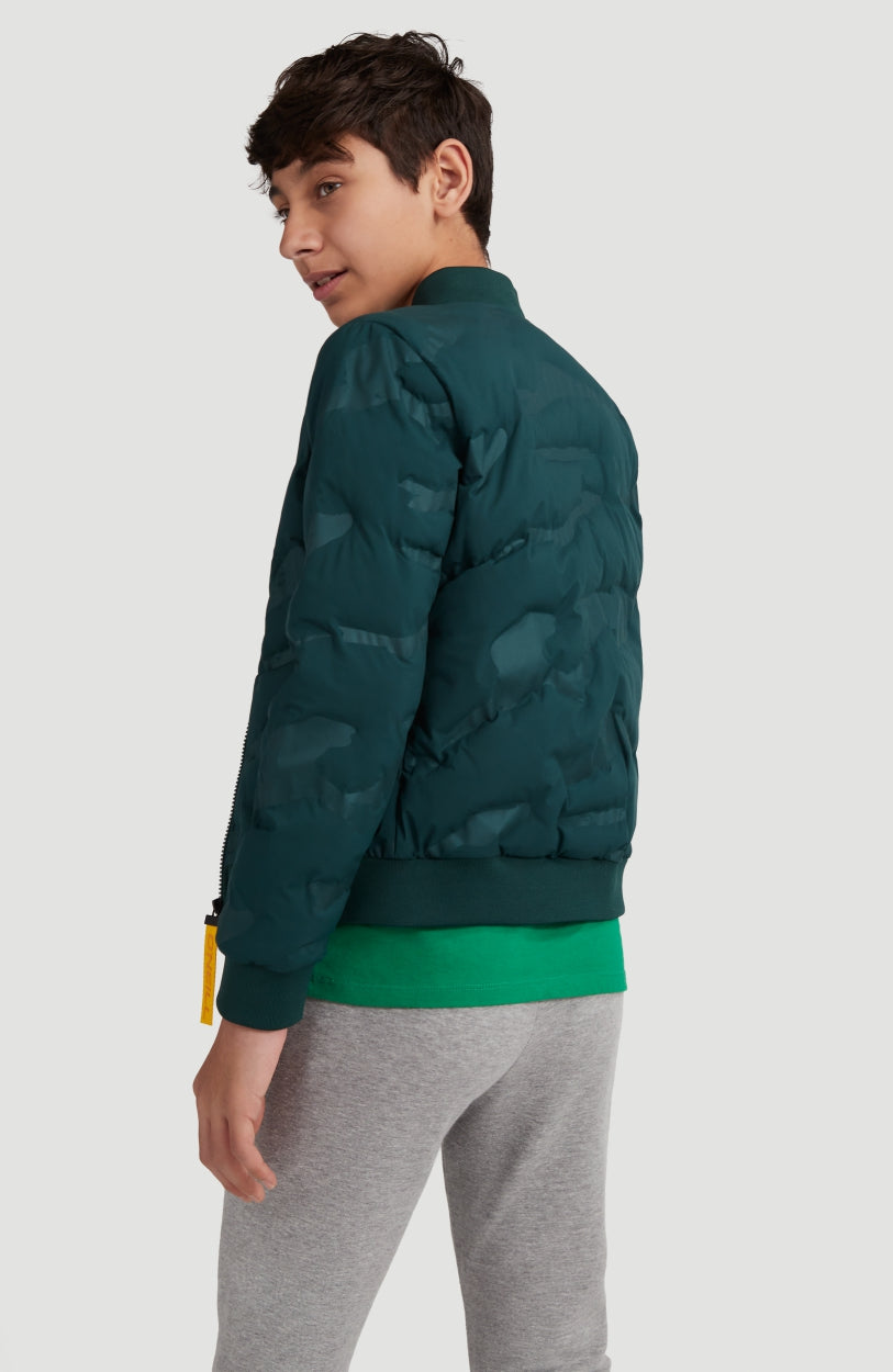 All Over Print Bomber Jacket | Panderosa Pine