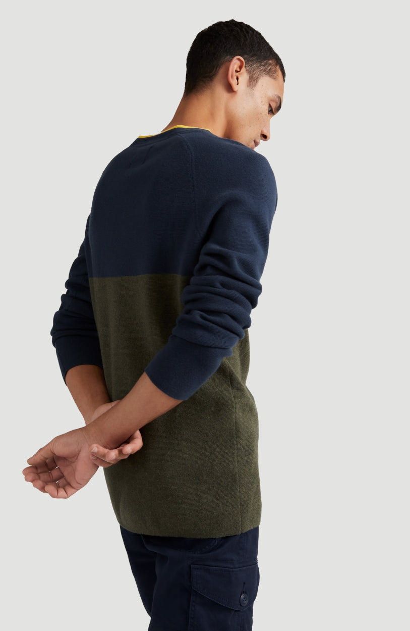 Dyvyded Pullover | Dark Green Melee