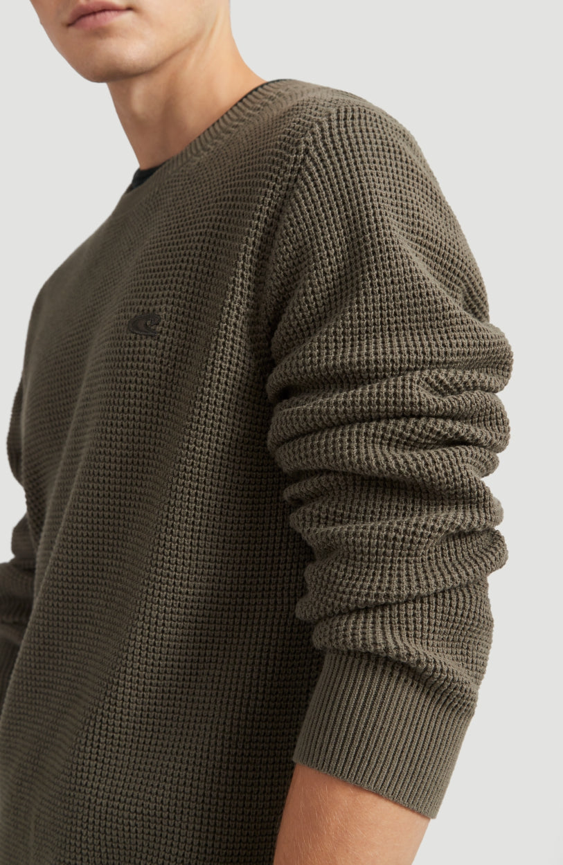 Tuck Pullover | Dusty Olive -A