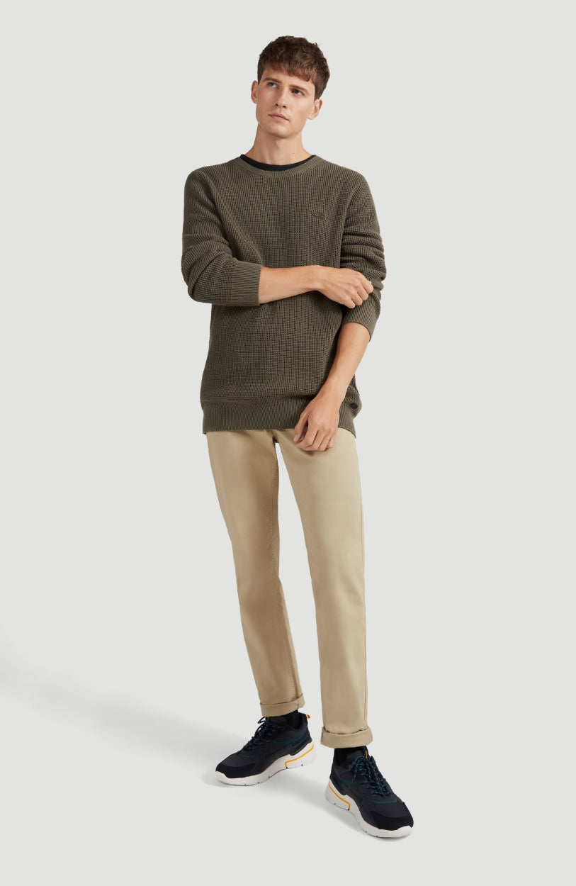 Tuck Pullover | Dusty Olive -A