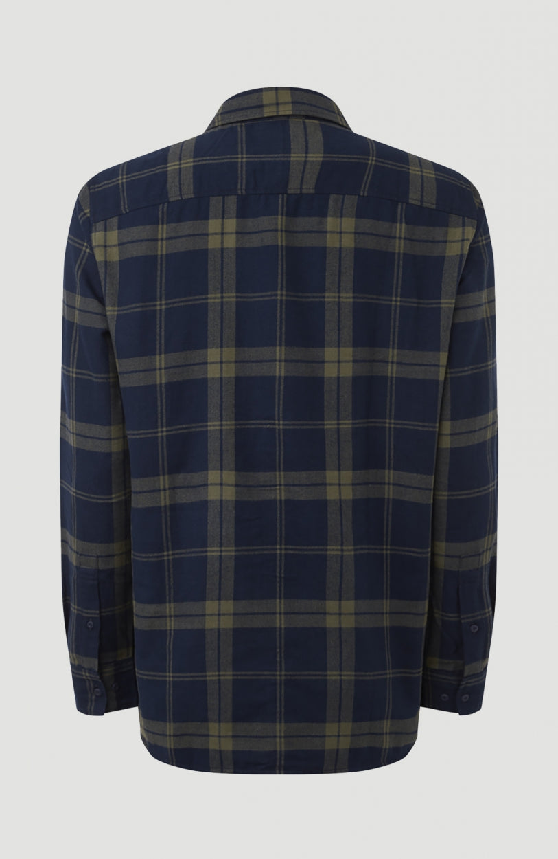 Check Flannel Shirt | Green With