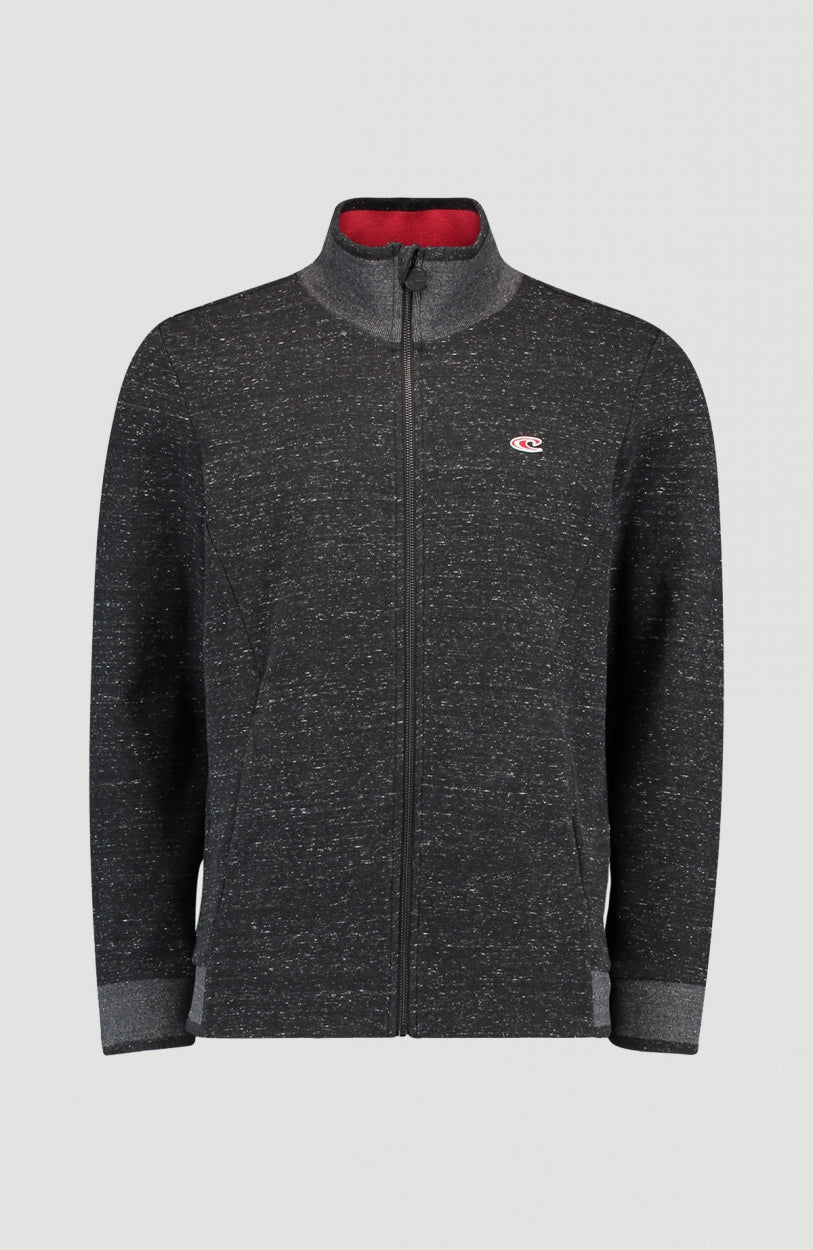 2-Knit Full Zip Cardigan | BlackOut - A