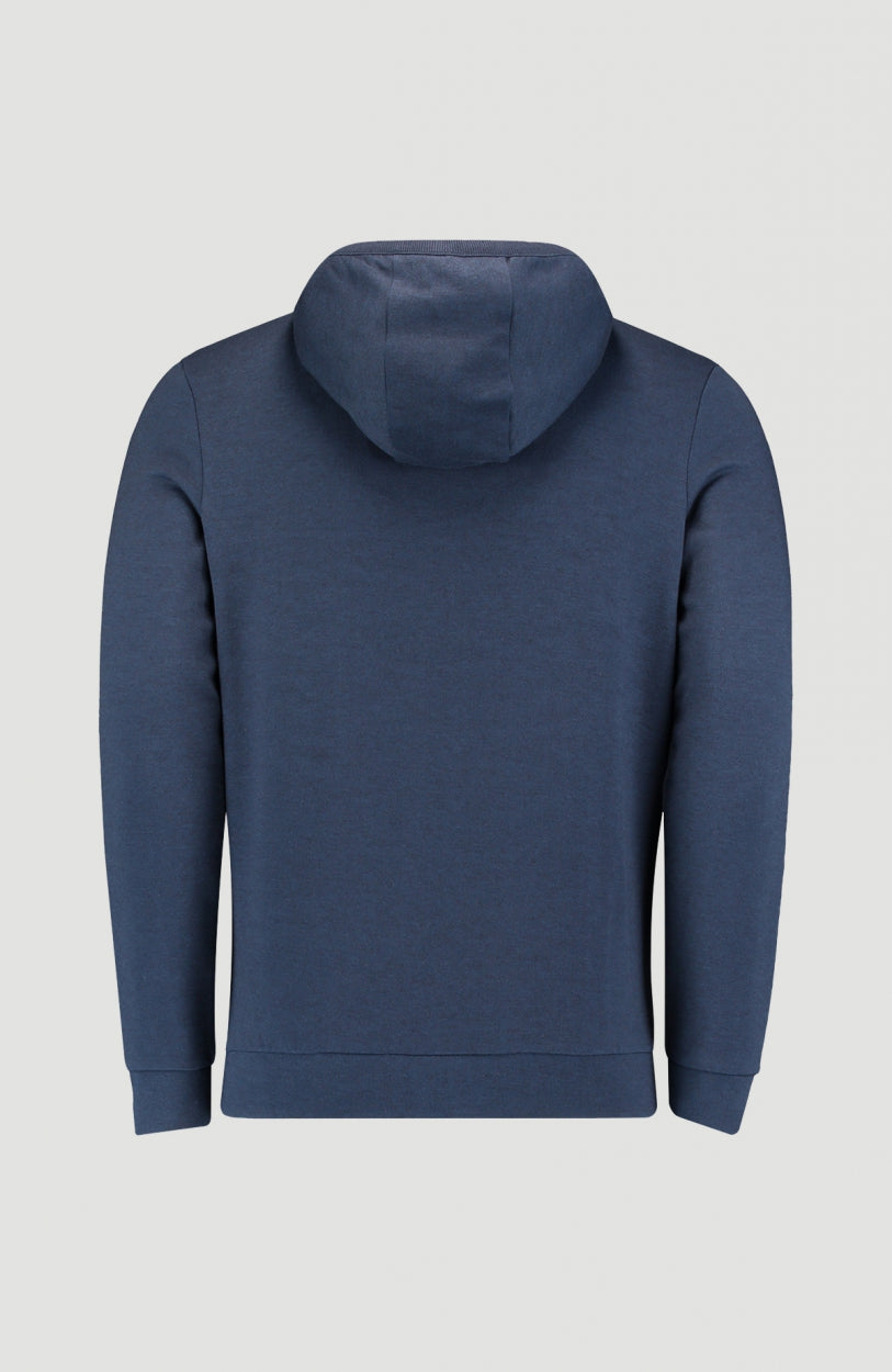 2-Knit Full Zip Hoodie | Ink Blue -A