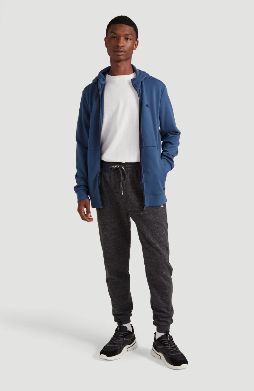 2-Knit Full Zip Hoodie | Ensign Blue -A