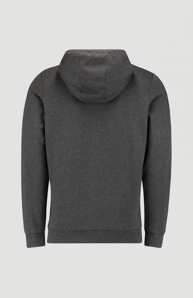 2-Knit Full Zip Hoodie | Dark Grey Melee -A