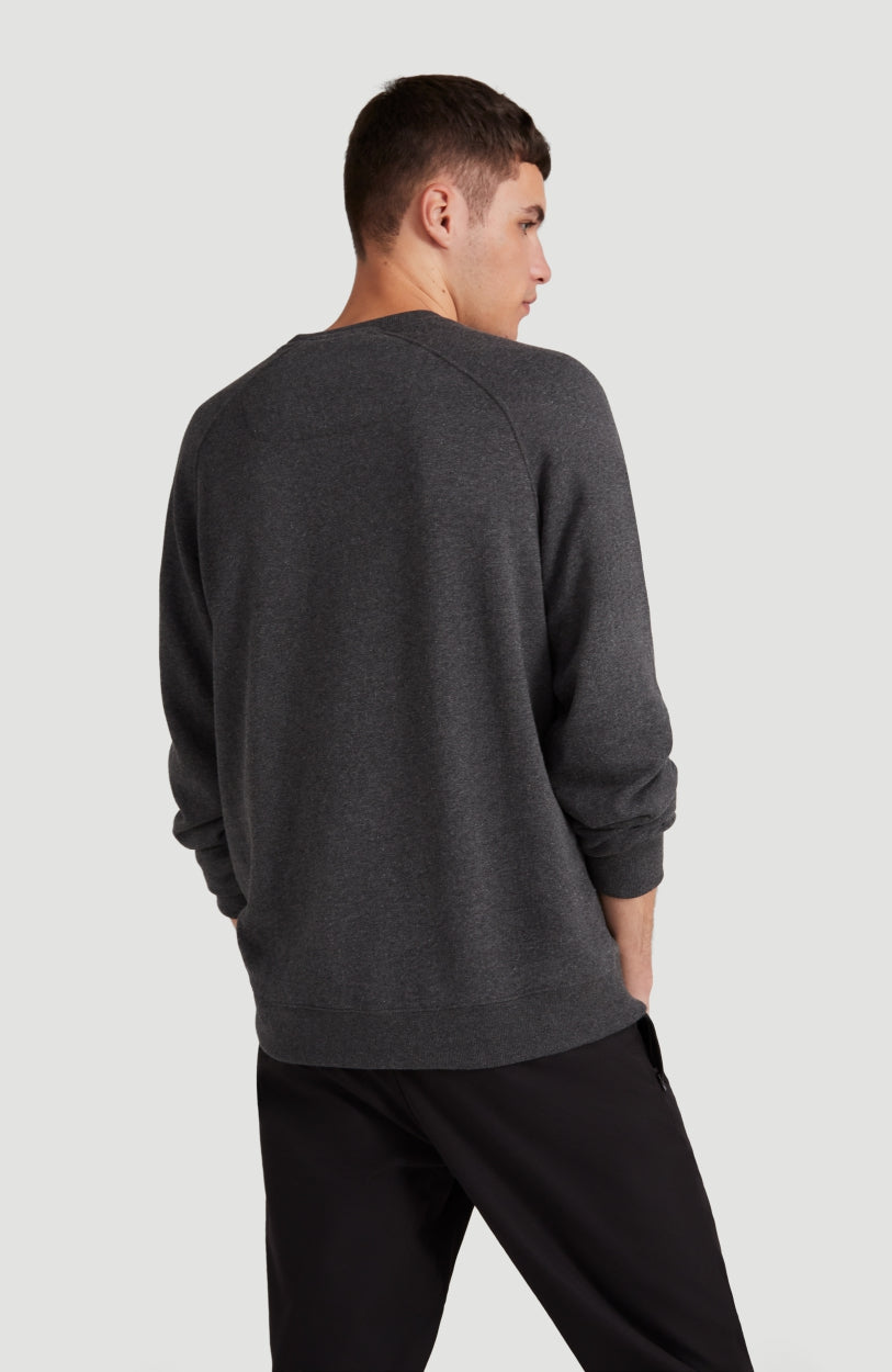 Color Grindle Crew Neck Sweatshirt | Dark Grey Melee -A