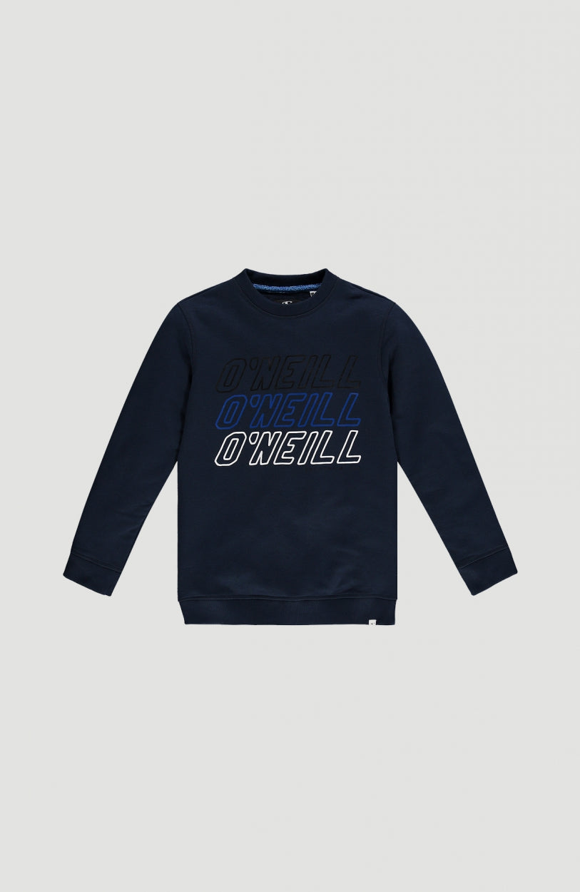 All Year Crew Neck Sweatshirt | Ink Blue -A