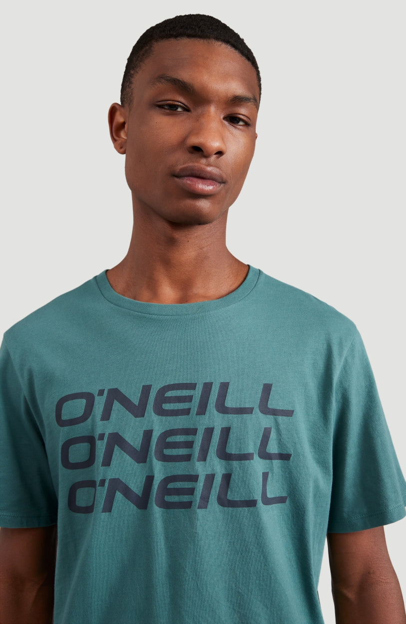 Triple Stack T-Shirt | Sea Pine -A