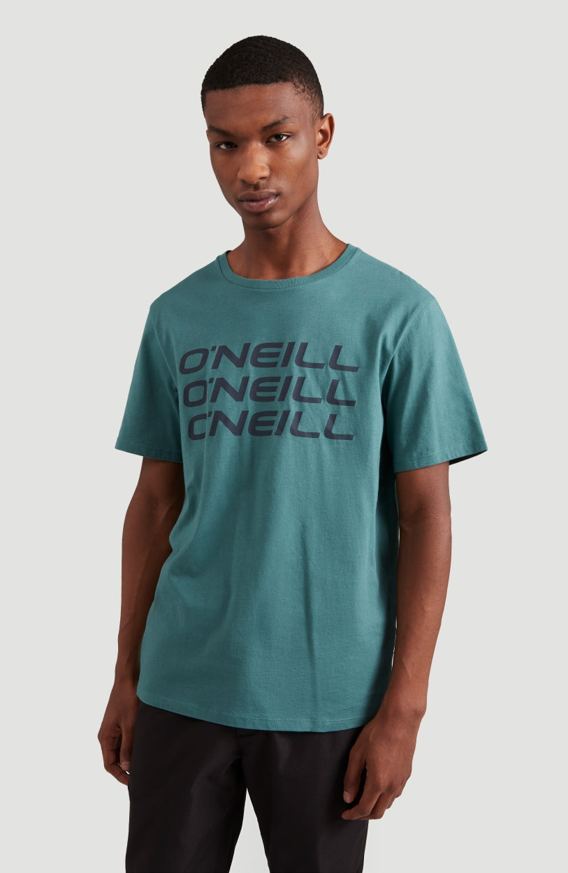 Triple Stack T-Shirt | Sea Pine -A