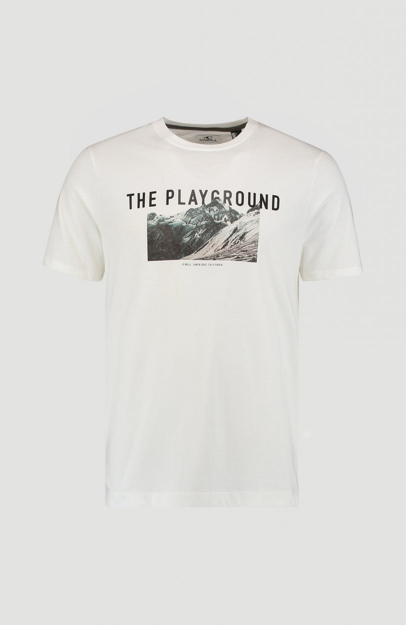 Our Playground T-Shirt | Powder White
