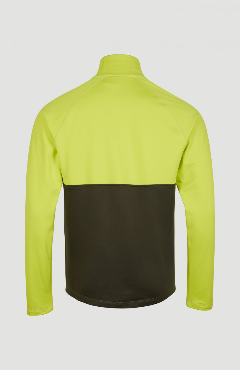 Clime Full Zip Fleece | Lime Punch