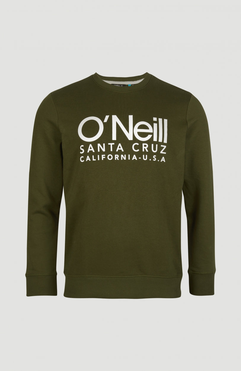 Logo Crew Neck Sweatshirt | Winter Moss