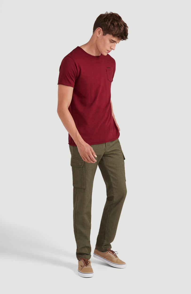 Herringbone Combat Pants | Dusty Olive -A