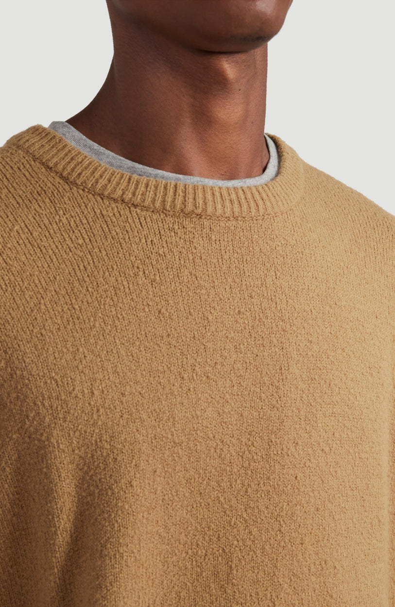Crew Neck Pullover | Wenge