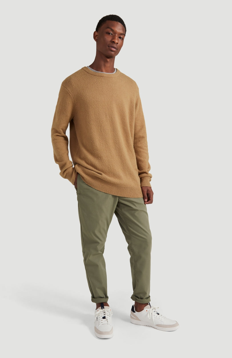 Crew Neck Pullover | Wenge