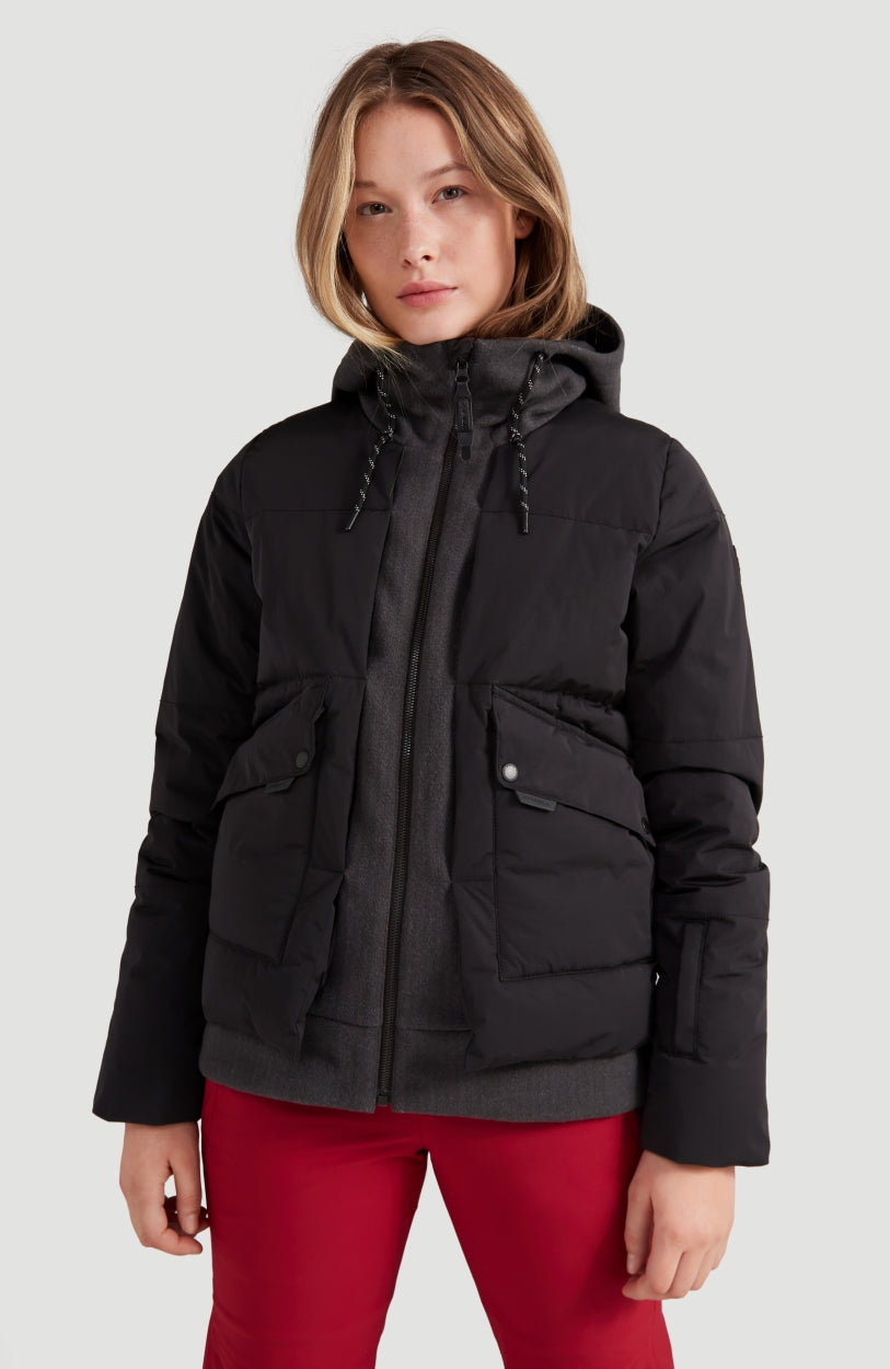 Short Azurite Hybrid Snow Jacket | BlackOut - A