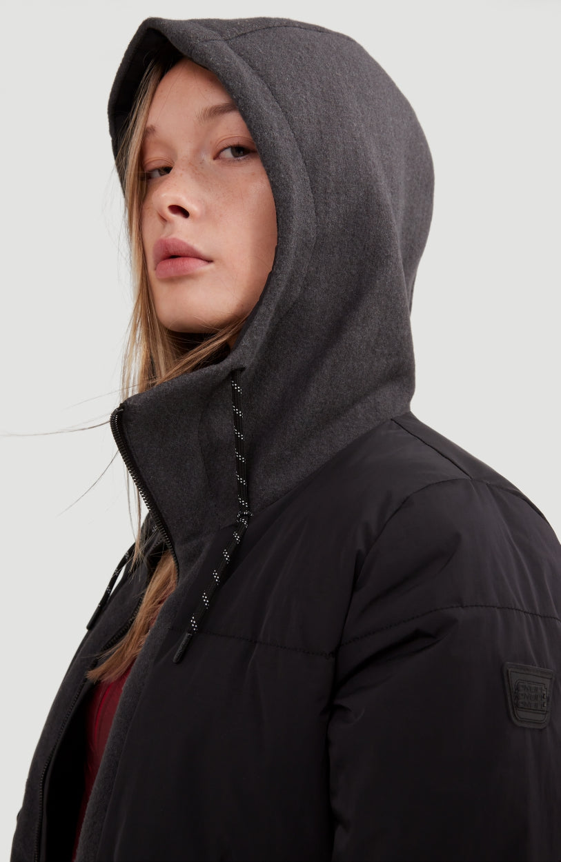 Short Azurite Hybrid Snow Jacket | BlackOut - A