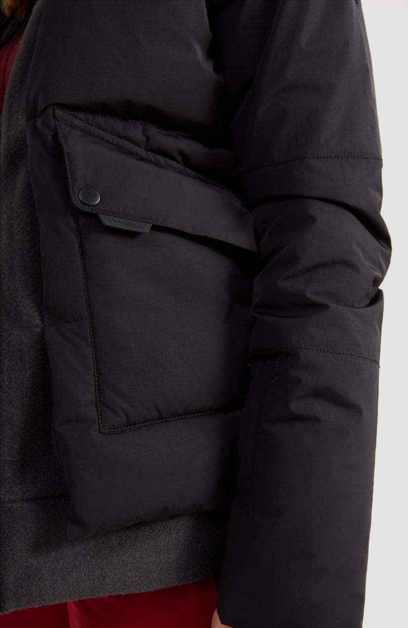 Short Azurite Hybrid Snow Jacket | BlackOut - A