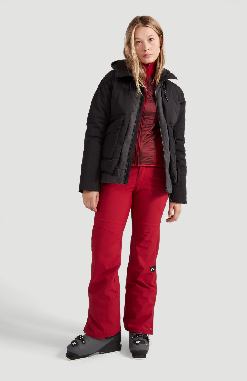 Short Azurite Hybrid Snow Jacket | BlackOut - A