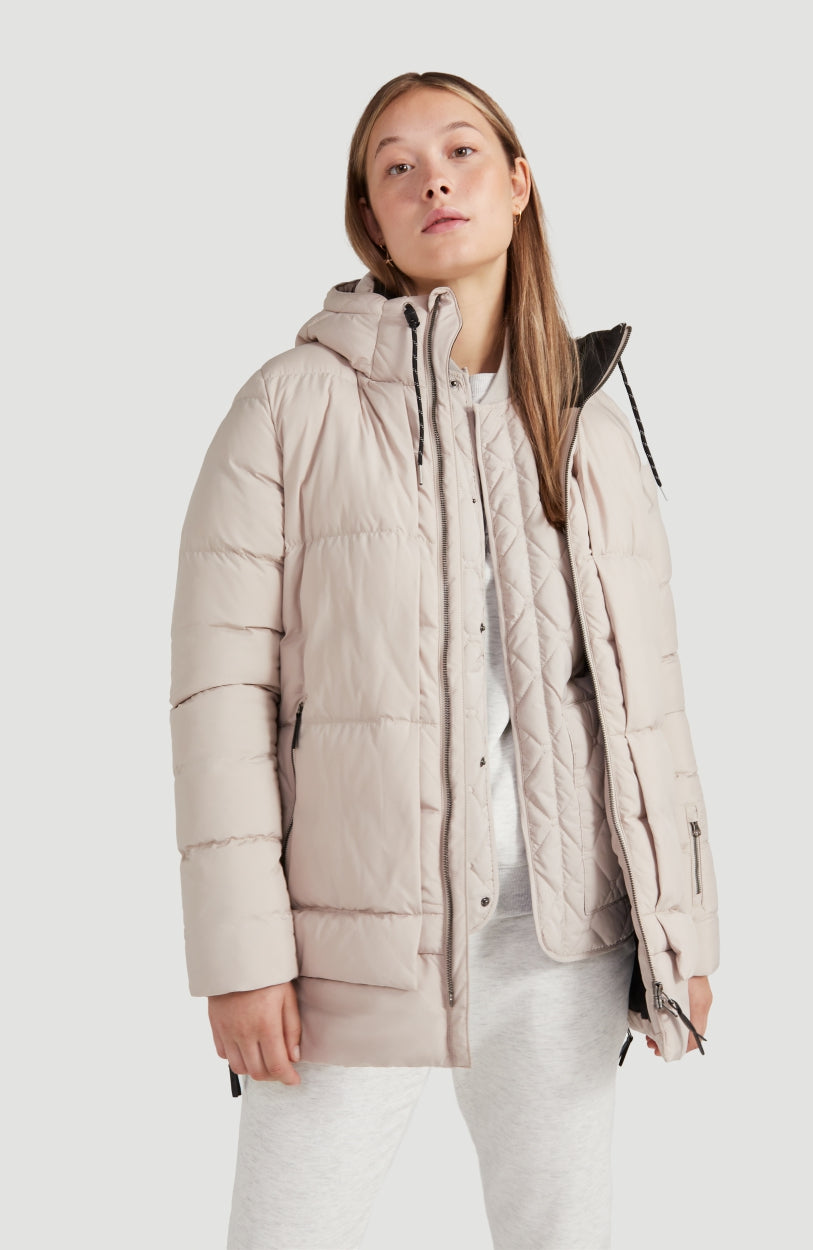Azurite Hybrid Snow Jacket | Chateau Gray